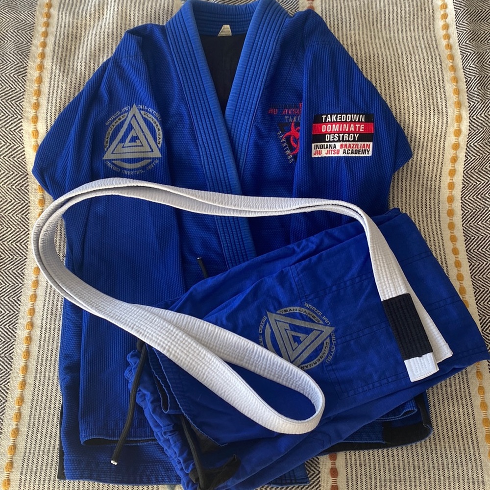 jiu jitsu gi - blue